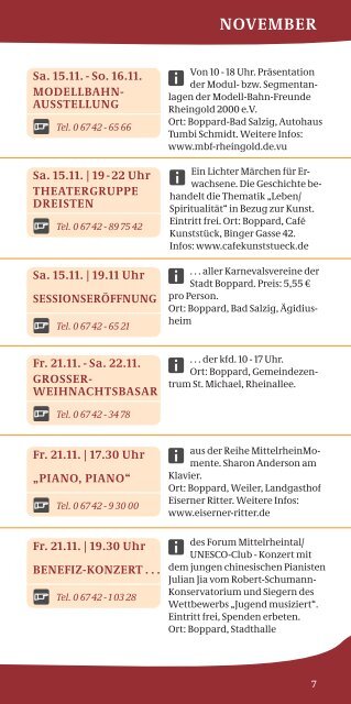 layout-basar - Tourist Information Boppard