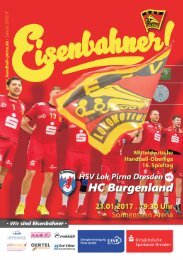 Programmheft Nr. 8 - Saison 2016/17