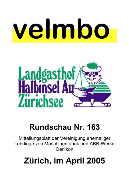 Samstagern 10.00 Uhr Besichtigung der SOB-Werkstätten ca 11.15 ...