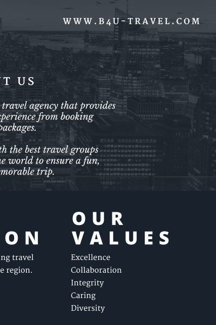 B4U Travel Company profile