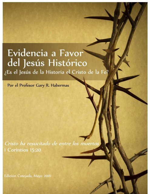 Evidencia a Favor del Jesús Histórico