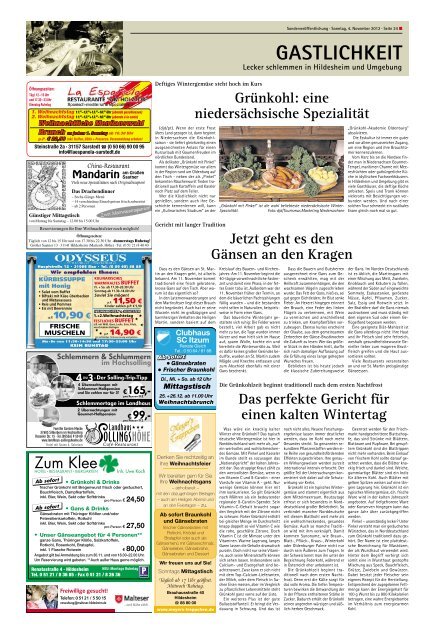 Ausgabe vom 04.11.2012 - Kehrwieder am Sonntag