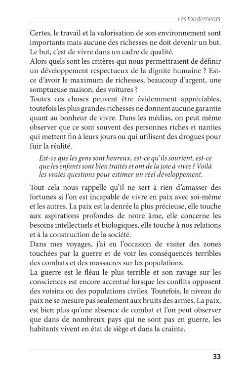 Les fondements Les critè