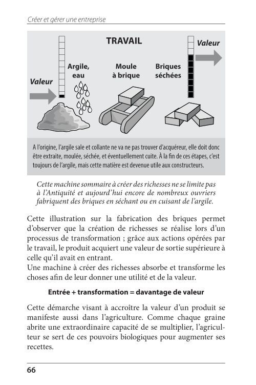 La création de richesses