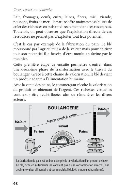 La création de richesses