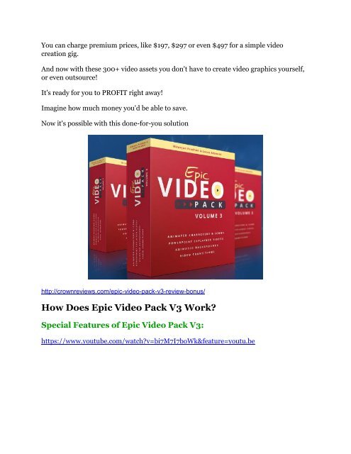 Epic Video Pack V3 Review - SECRET of Epic Video Pack V3