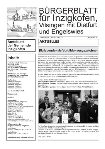 8 .Vilsinger Sommerferienprogramm 2011 - Inzigkofen
