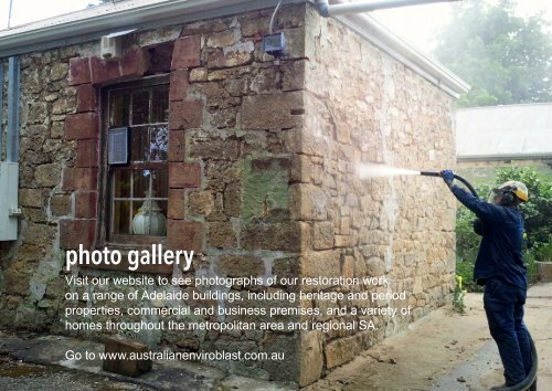 Adelaide Editorial Design : Australian Enviroblast