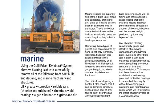 Adelaide Editorial Design : Australian Enviroblast