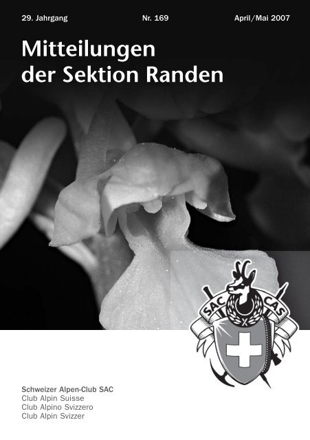 Mitteilungen der Sektion Randen - SAC Sektion Randen
