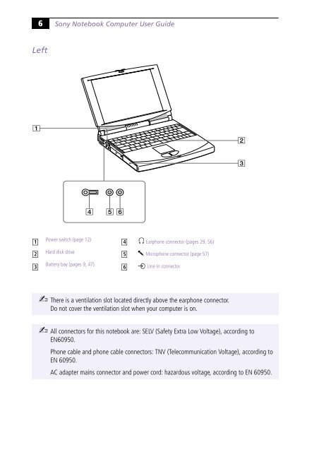 Sony PCG-745 - PCG-745 Istruzioni per l'uso Inglese