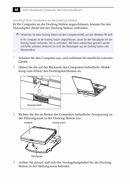 Sony PCG-745 - PCG-745 Istruzioni per l'uso Tedesco