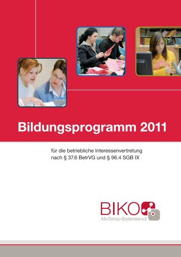 Bildungsprogramm 2011 - biko-fn.de