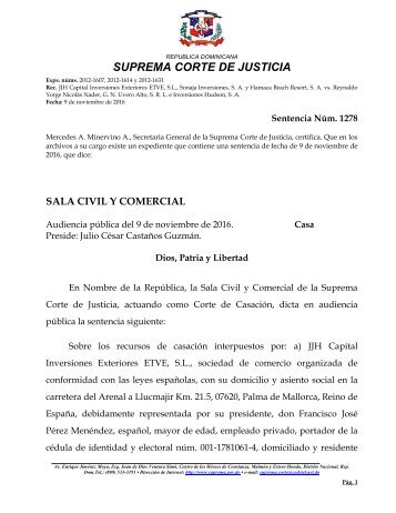 SUPREMA CORTE DE JUSTICIA