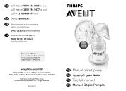 Philips Avent Tire-lait manuel - Mode dâemploi - ARA