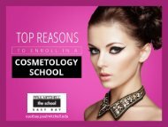 Top Reasons to Attend a Beauty School