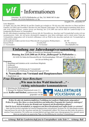 - Informationen - Amt für Ernährung, Landwirtschaft und Forsten ...