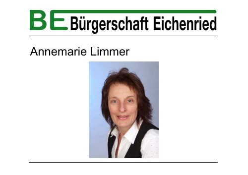 Wahlveranstaltung zur Kommunalwahl 2008 - eichenrieder.de