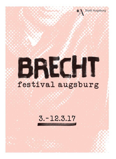 Brechtfestival Programm 2017