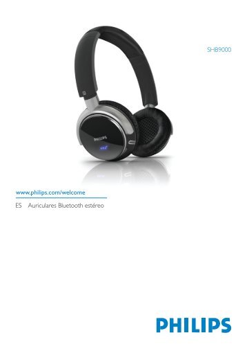 Philips Casque stÃ©rÃ©o avec micro Bluetooth - Mode dâemploi - ESP