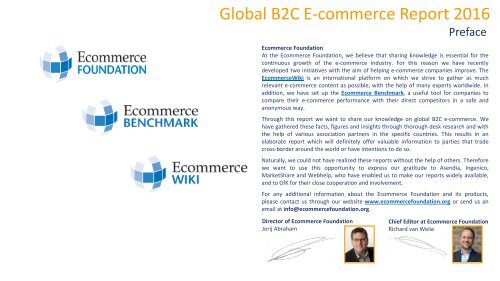 Global B2C E-commerce Report 2016