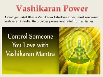 Vashikaran Mantra