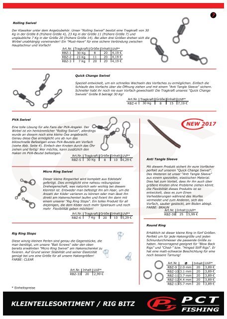 Produktkatalog 2017