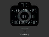 Freelancers Guide to Photography