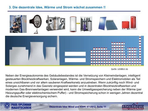 Die dezentrale Idee - Paul Opländer Haustechnik