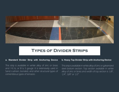 DIVIDER STRIPS