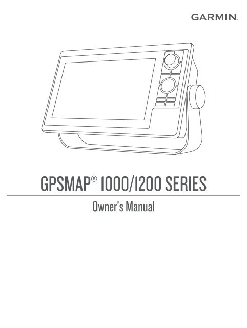friktion ben sammen Garmin GPSMAP&amp;reg; 1042xsv - Owner's Manual (PDF)