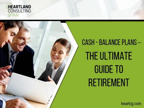 A Guide to Cash Balance Plans