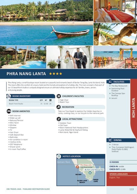 - Thailand Destination Guide - CBS Travel Asia