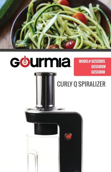 Gourmia GES580 Electric Spiralizer - 