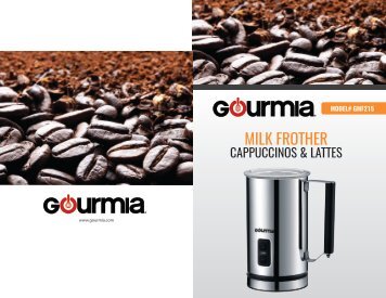 Gourmia GMF215 Milk Frother - 