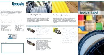 Speciální kabel