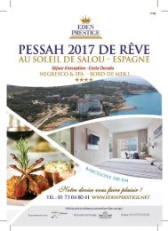 Vacances Pessah 2017 Hotels pessah