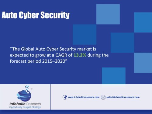 Auto Cyber Security Market 