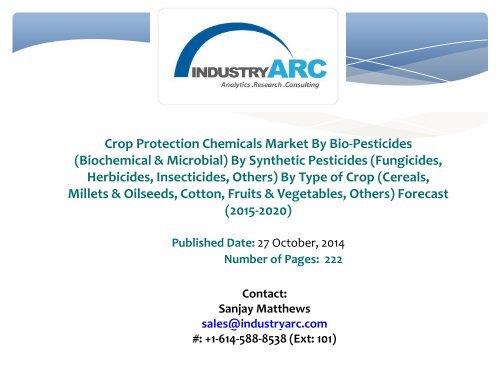Crop Protection Chemicals Market