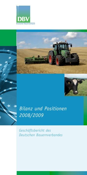 Bilanz und Positionen 2008/2009