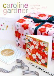 Caroline Gardner SS17 Greeting Cards