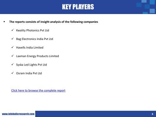 India LED market