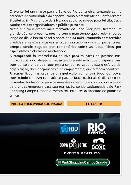 REVISTA RELATORIO BOXE PSCG