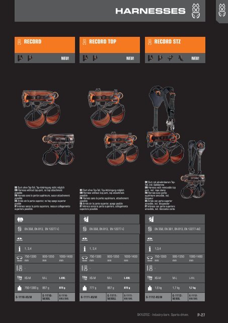 EN-DE SKYLOTEC Catalogue 2016_2017