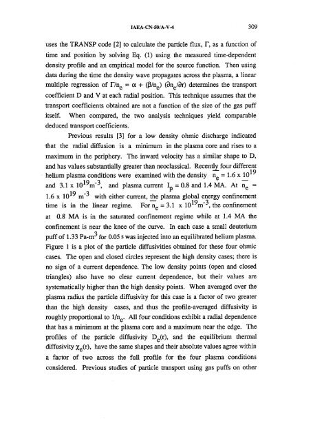 1 - Nuclear Sciences and Applications - IAEA