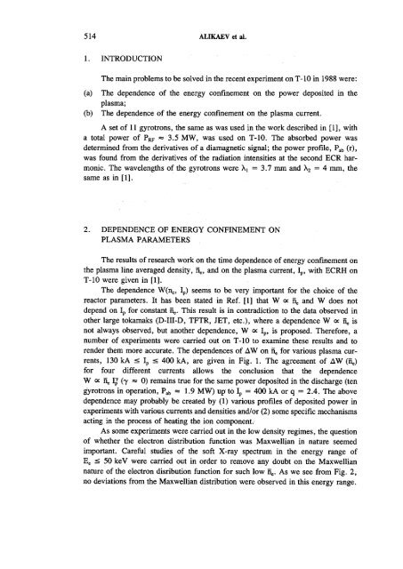 1 - Nuclear Sciences and Applications - IAEA