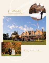 Cranwell Wedding Planner