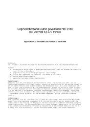 Gegevensbestand Duitse gevallenen Mei 1940 - De Slag om de ...