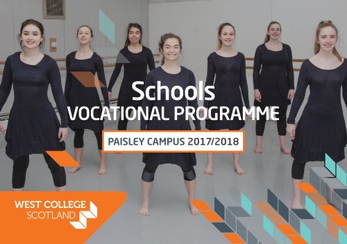 Vocational Schools Programmes 2017-18 - Paisley