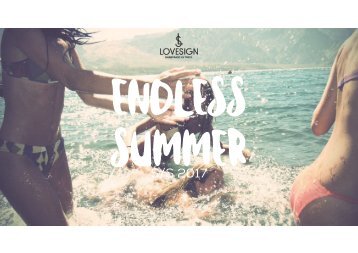 Lovesign Endless Summer 2017 Händlerkatalog